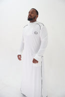 Faith Fit Thobe Artic White Hooded