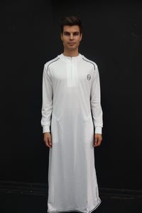 Faith-Fit Thobe Arctic White