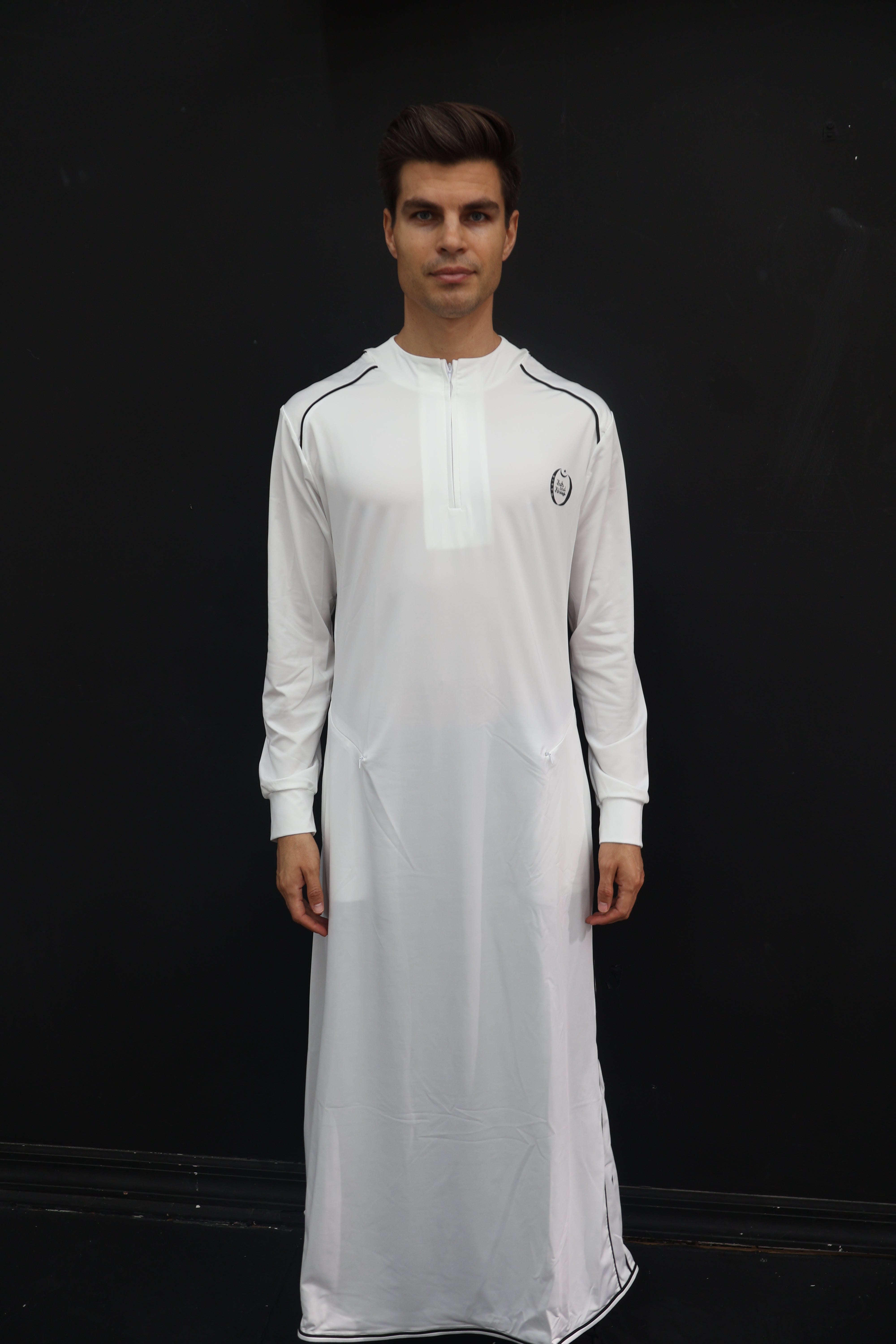 Faith-Fit Thobe Arctic White