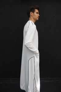 Faith-Fit Thobe Arctic White