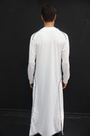 Faith-Fit Thobe Arctic White