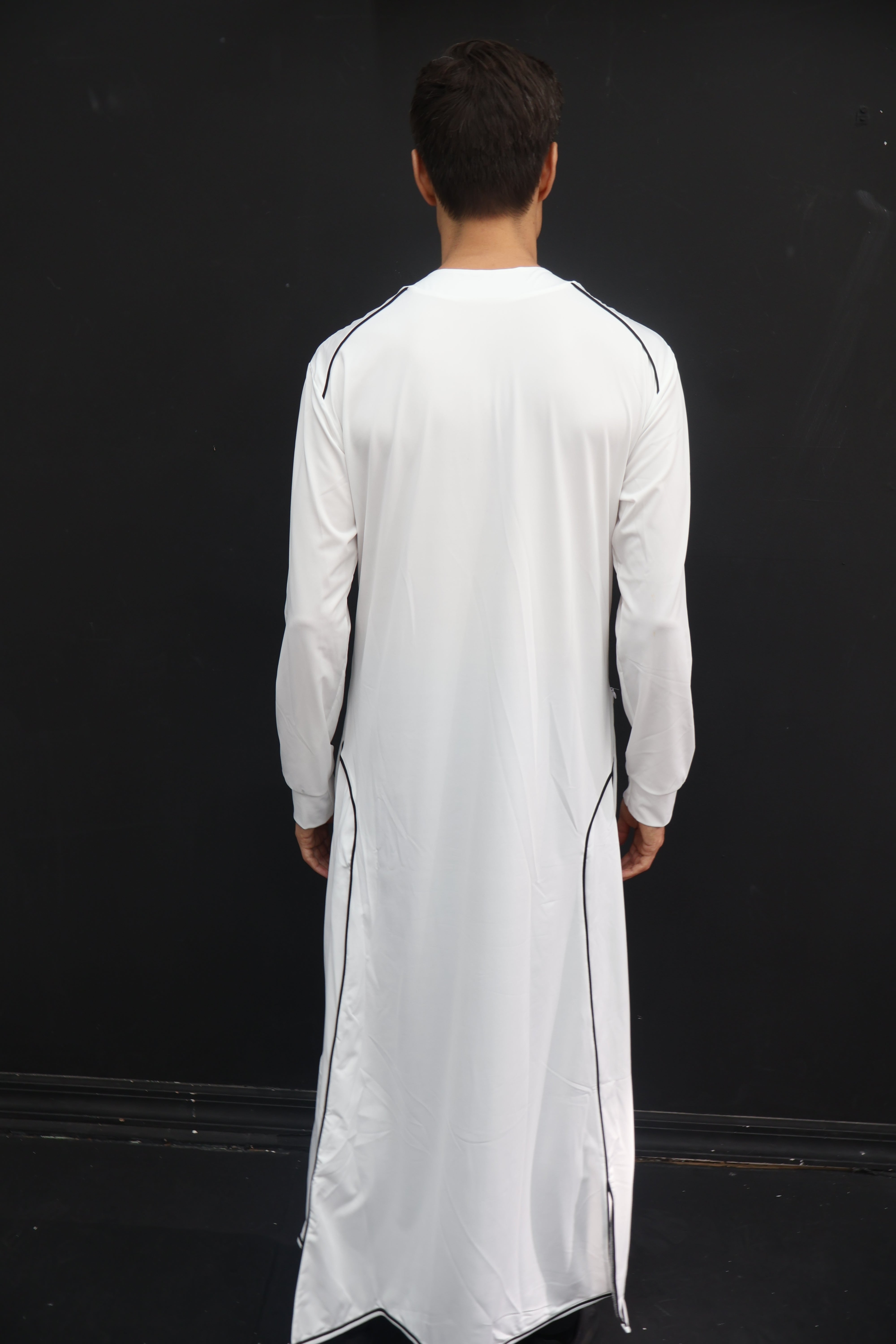 Faith-Fit Thobe Arctic White