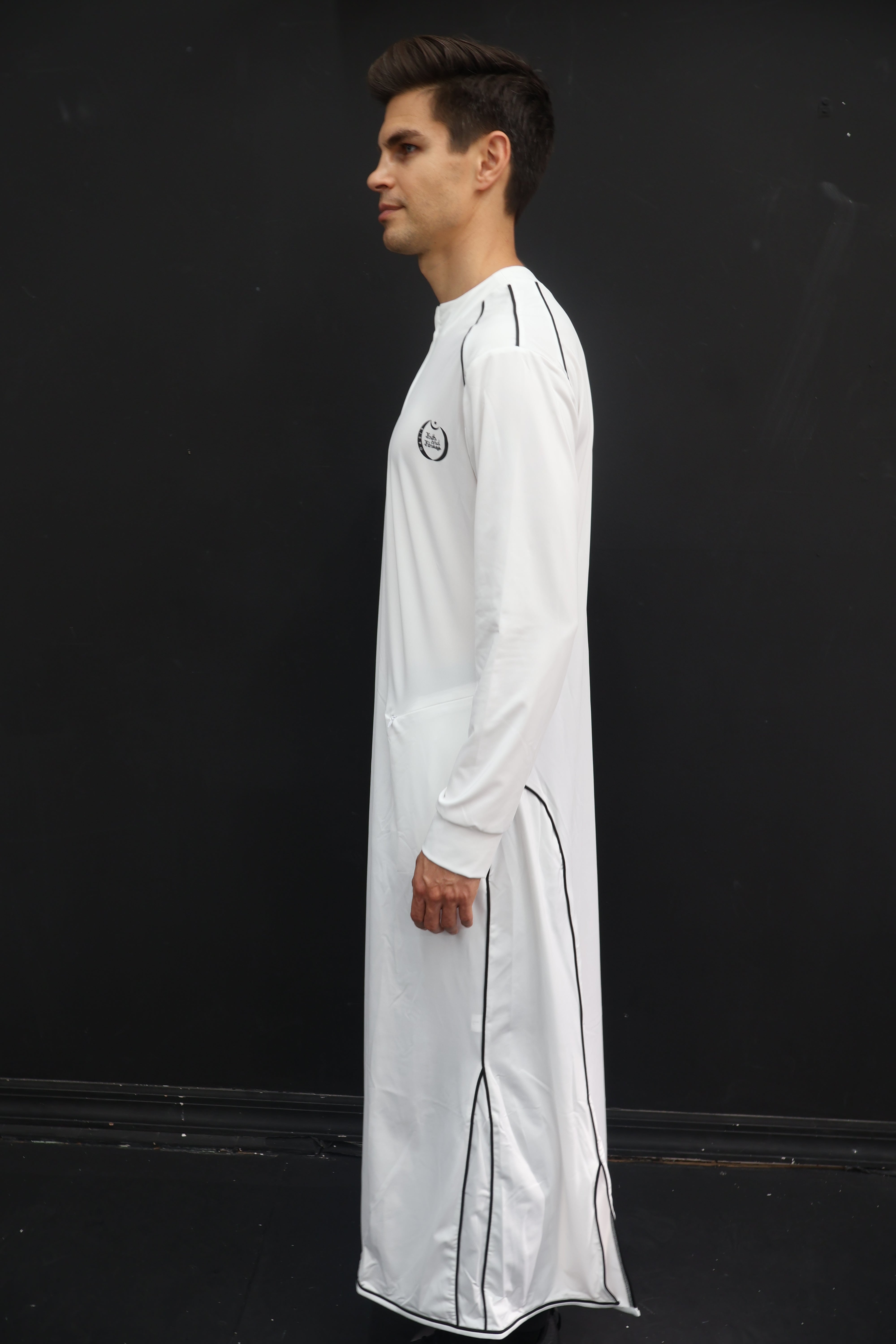 Faith-Fit Thobe Arctic White