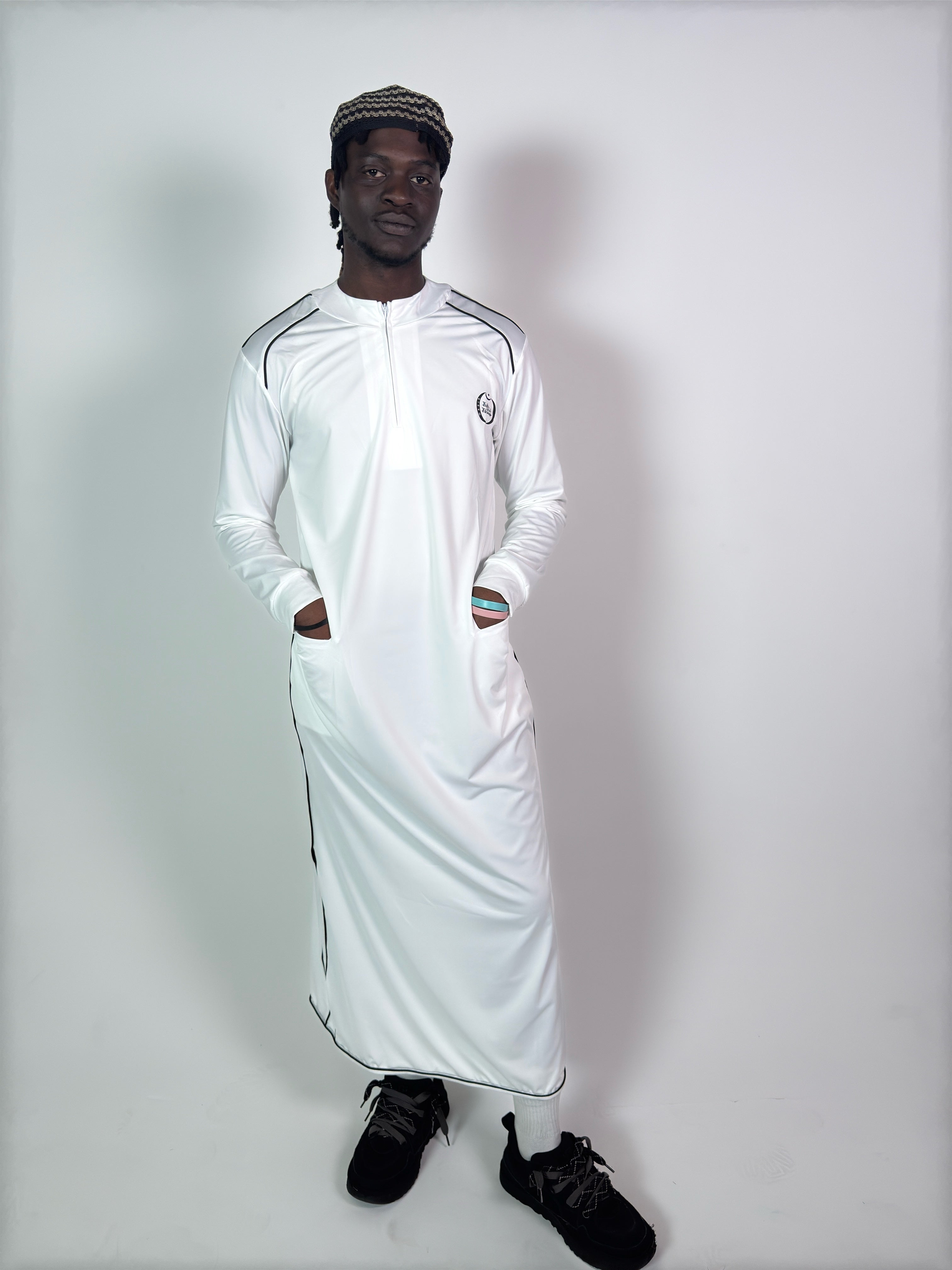 Faith-Fit Thobe Arctic White
