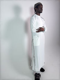 Faith-Fit Thobe Arctic White