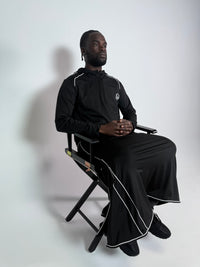 Faith-Fit Black Thobe Hooded