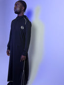 Faith-Fit Black Thobe Hooded