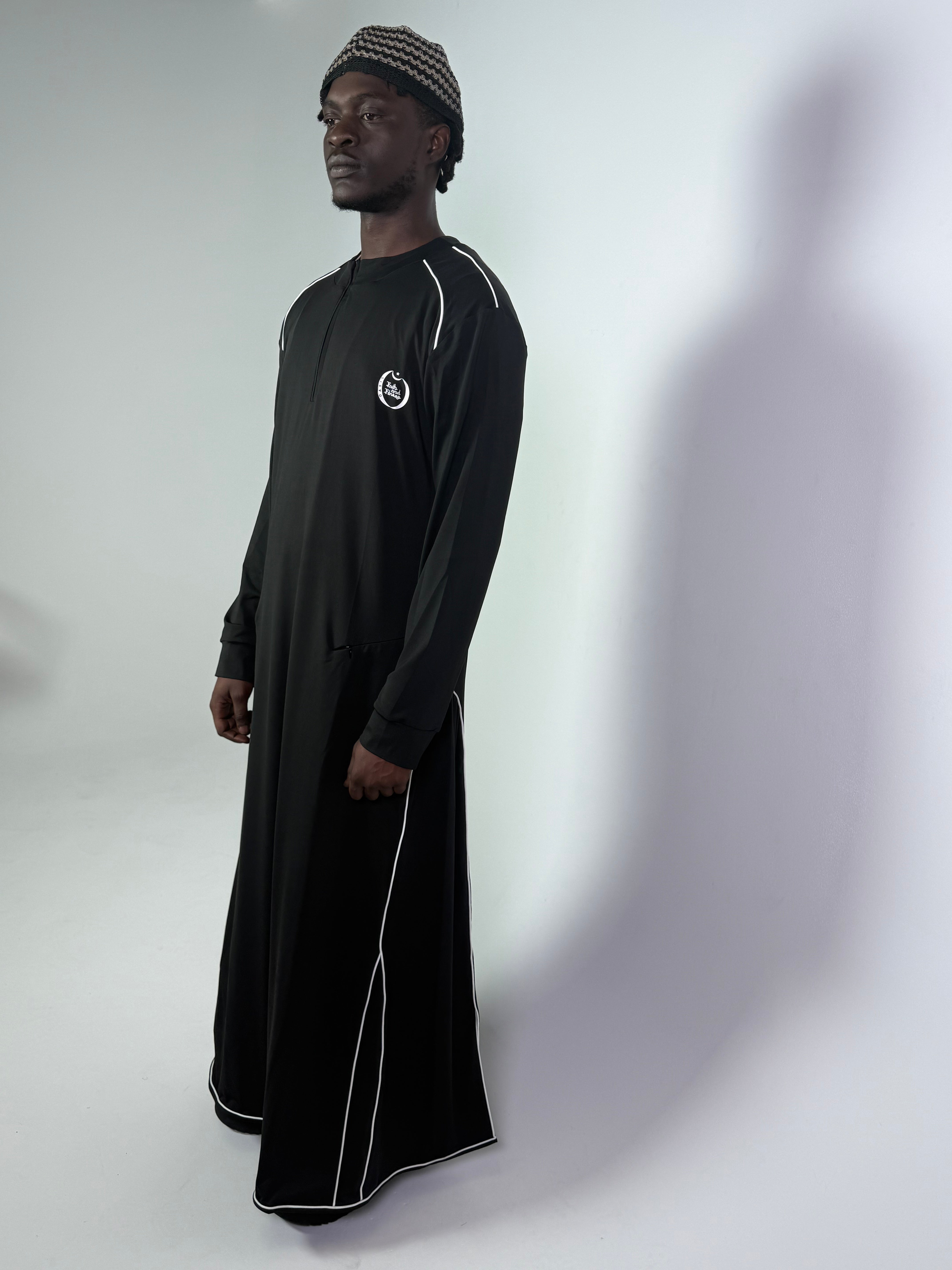 FaithFit Black Thobe