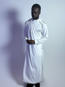 Faith Fit Thobe Artic White Hooded