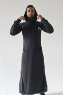 Faith-Fit Black Thobe Hooded