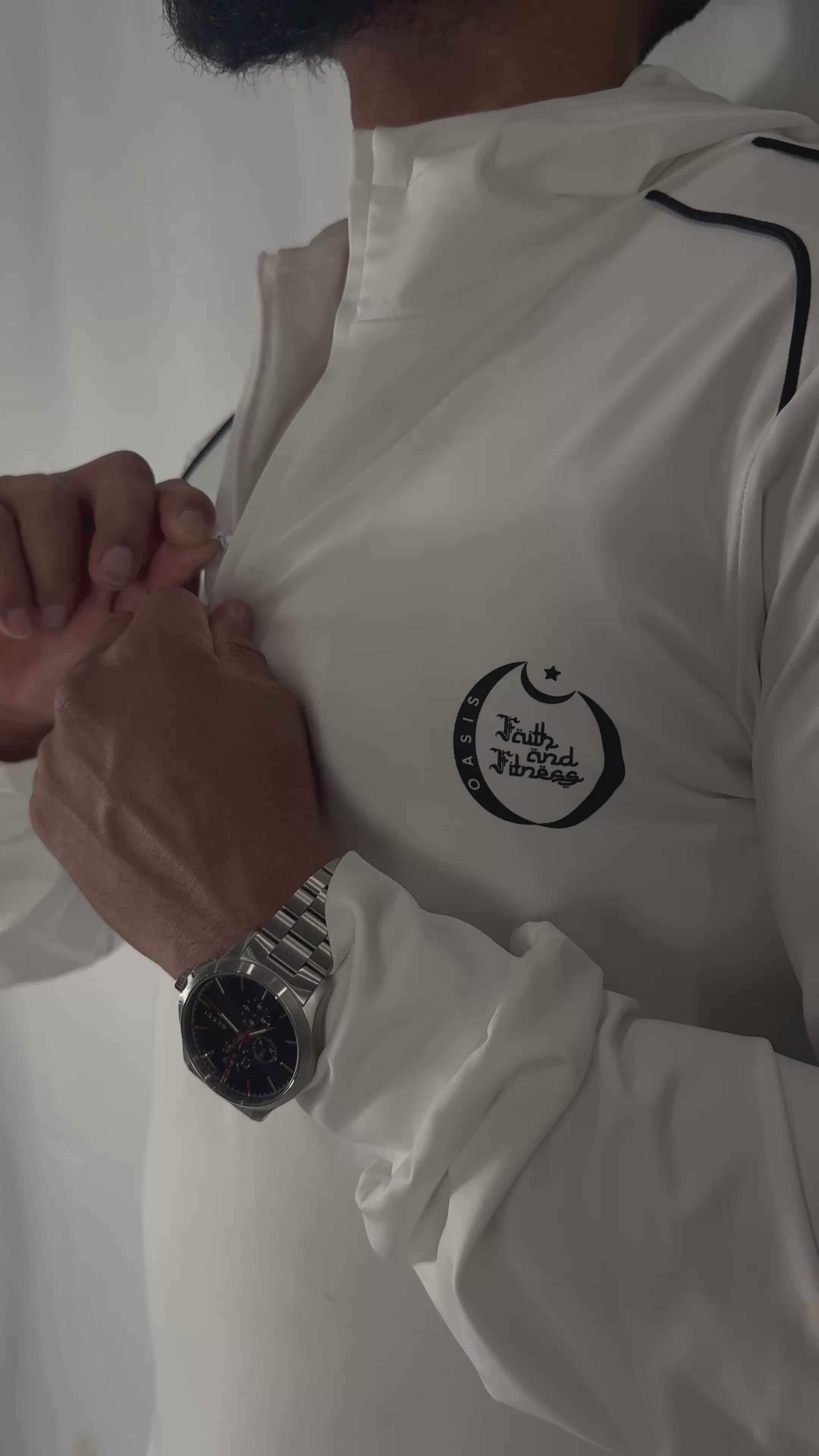 Faith-Fit Thobe Arctic White