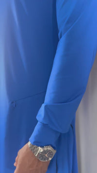 Faith-Fit Thobe Royal Blue