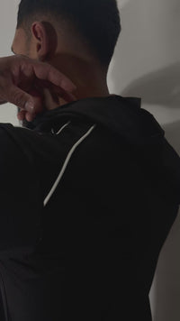 Faith-Fit Black Thobe Hooded